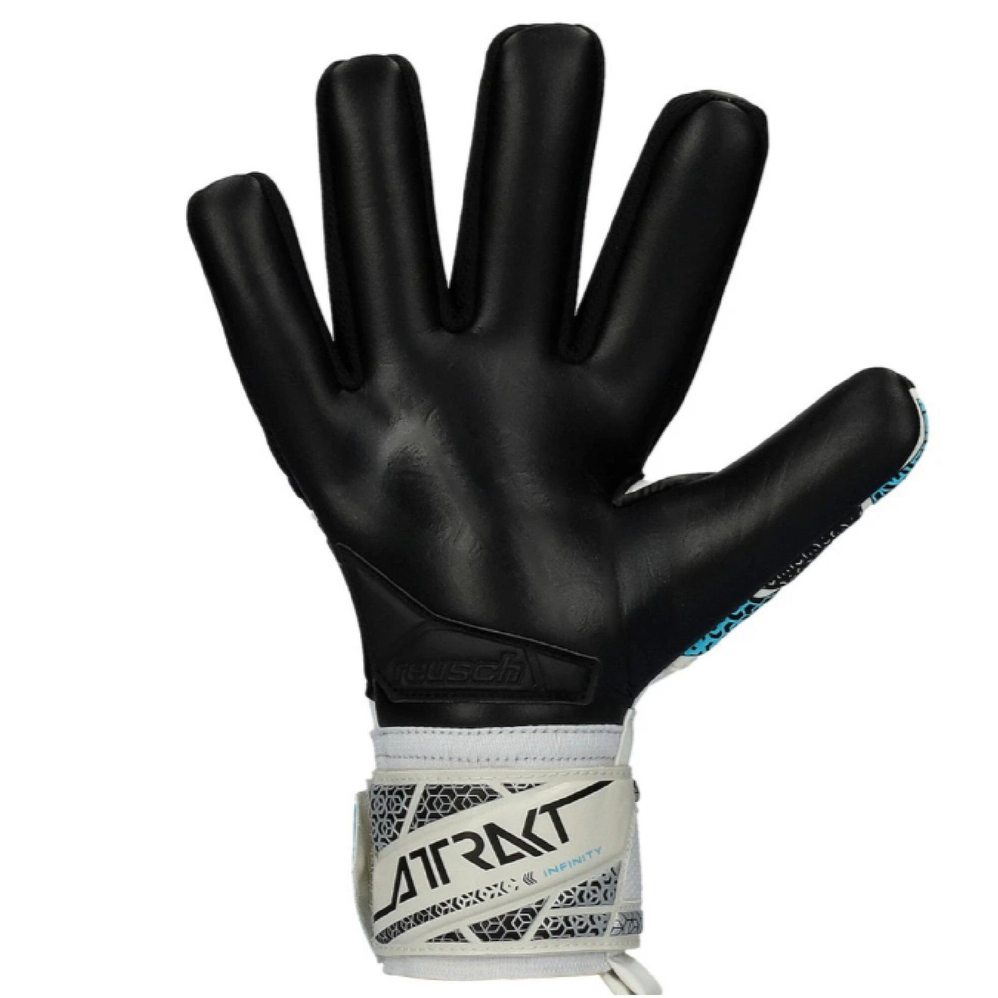 Guantes de portero Attrakt Infinity NC Adulto. REUSCH 3/4