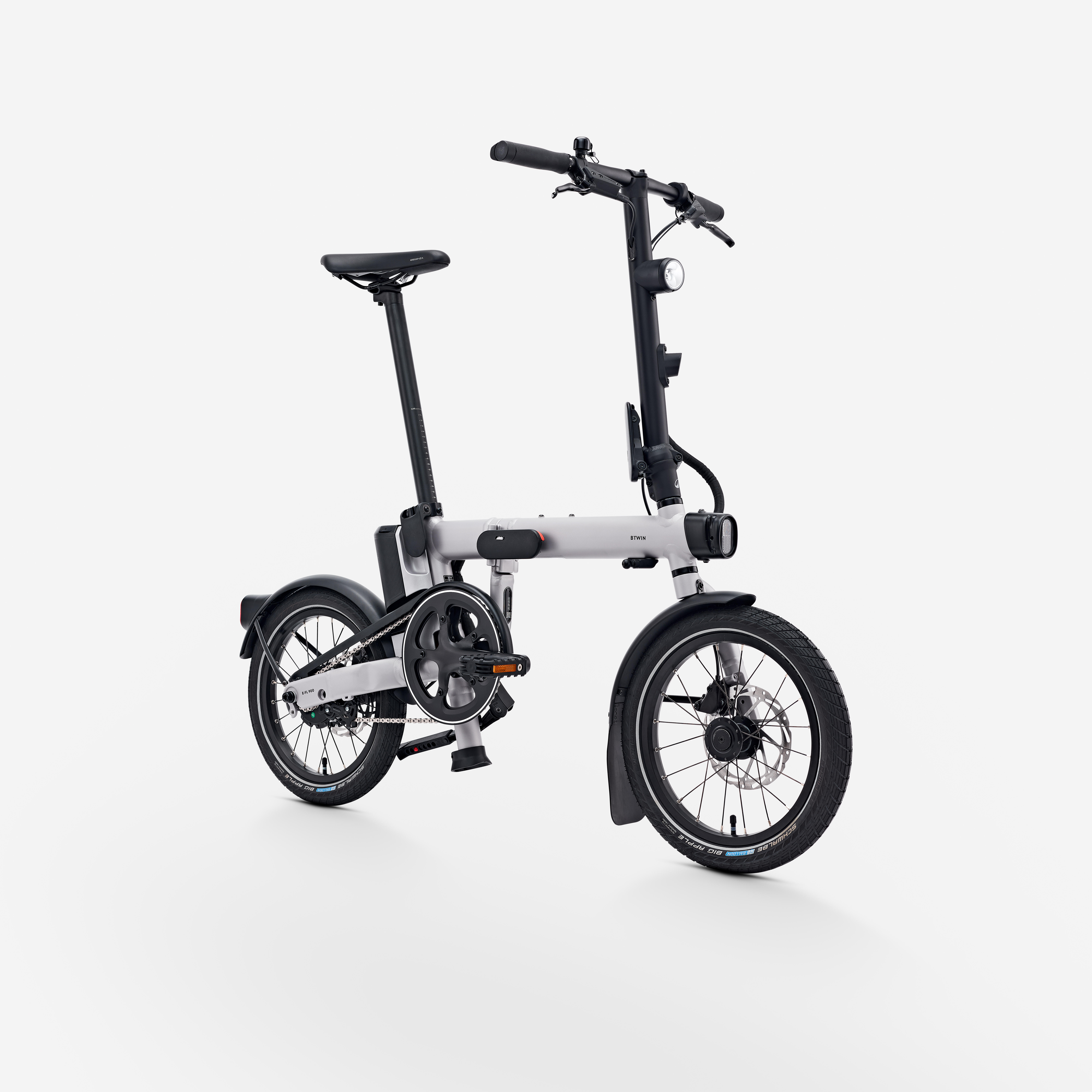 BTWIN Skladací elektrobicykel E-FL 900 16" sivý bez · záber 4