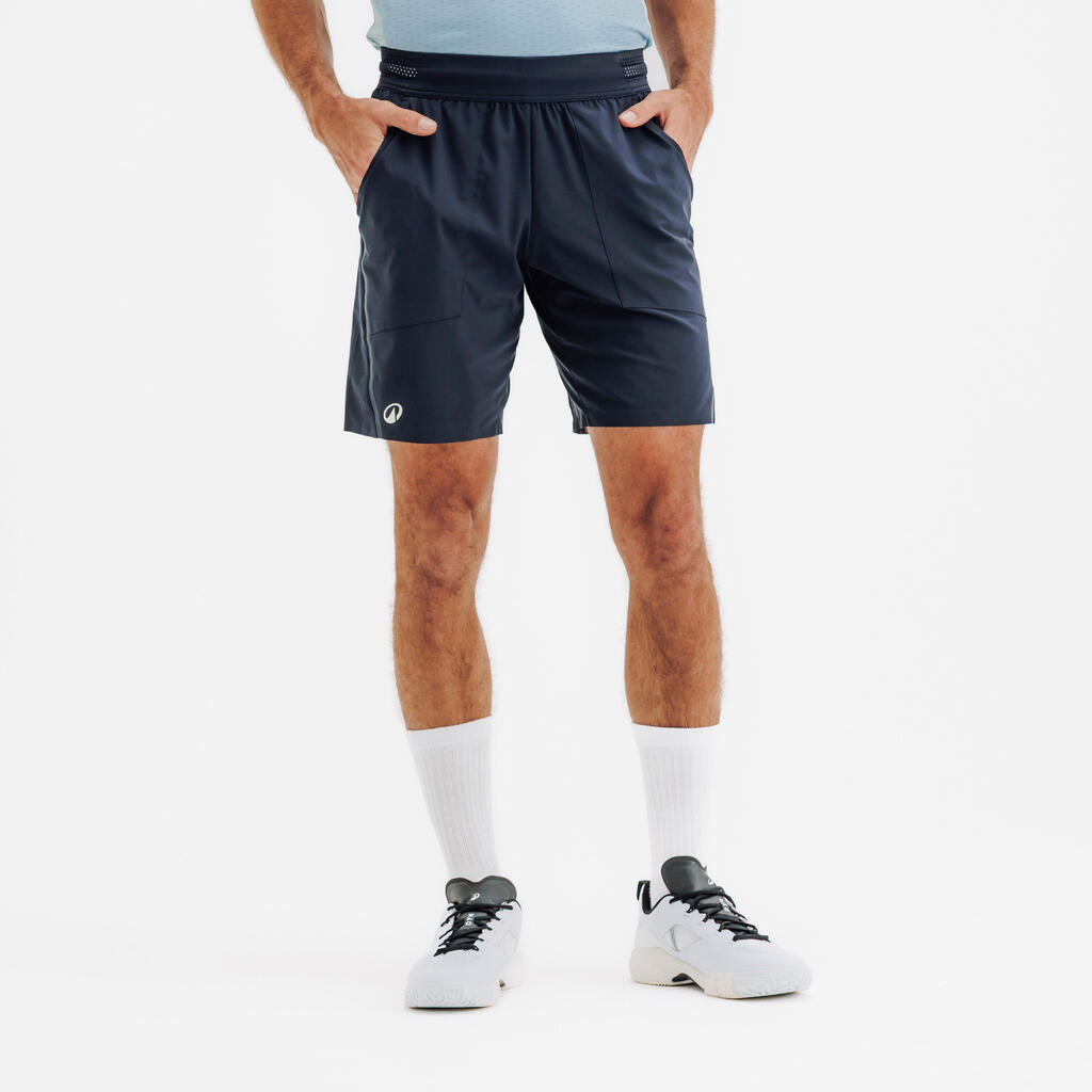 Temno modre moške kratke hlače za padel Dry+