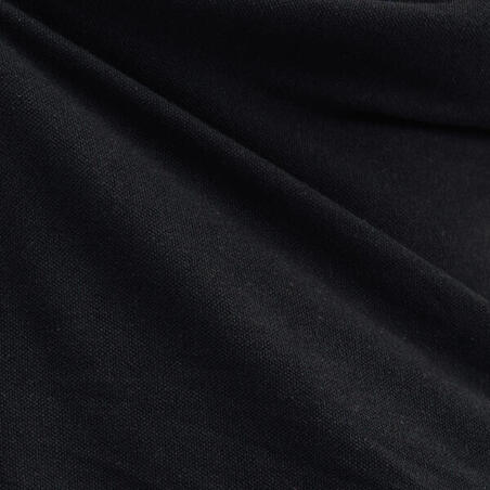 Поло жіноче MW100 для гольфу чорне