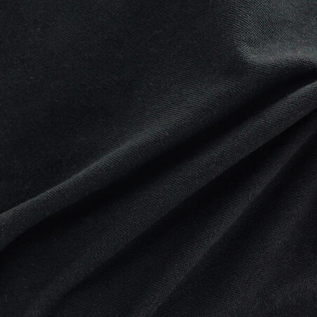 Поло чоловіче MW500 для гольфу чорне