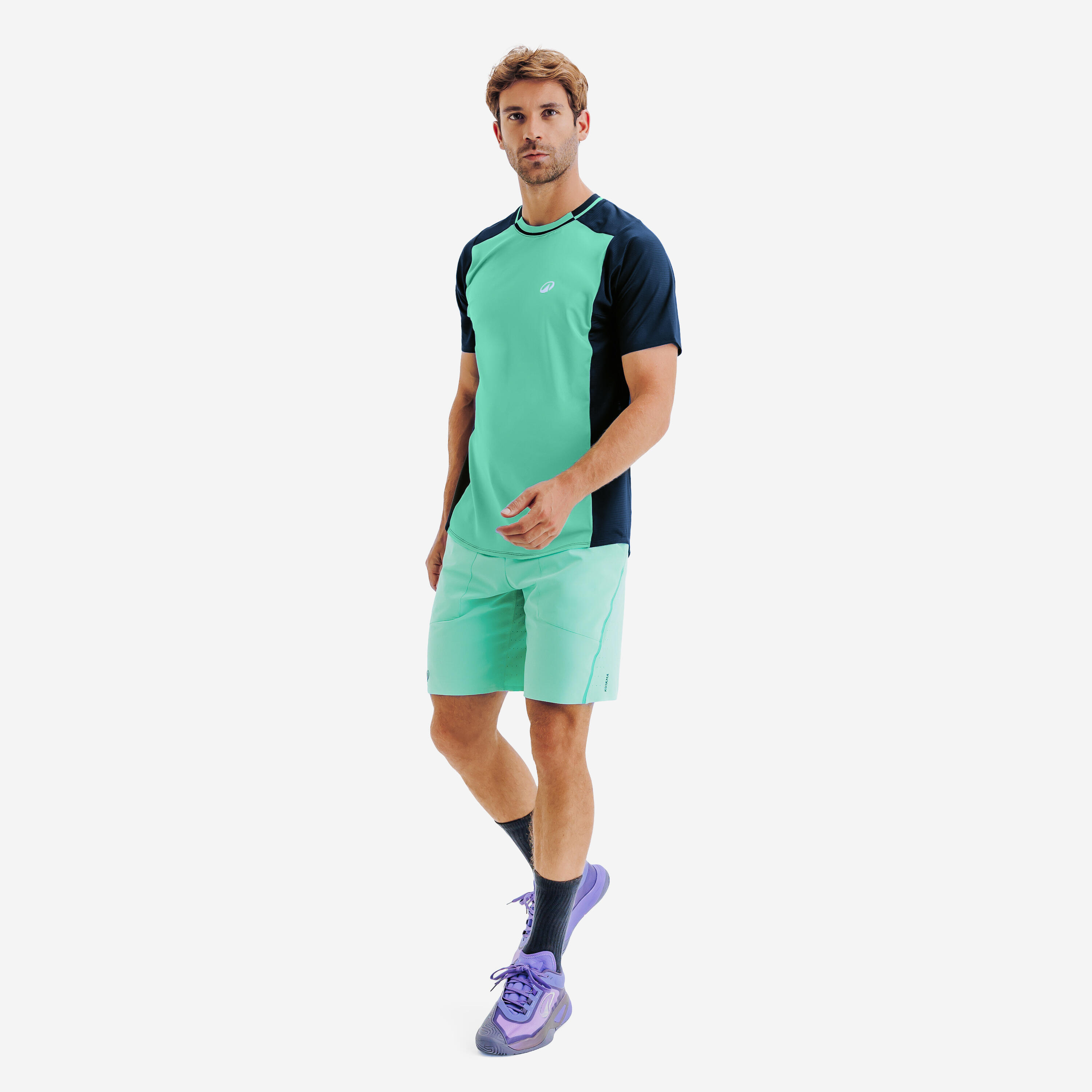 Men’s Breathable Tennis T-Shirt, Dry - KUIKMA