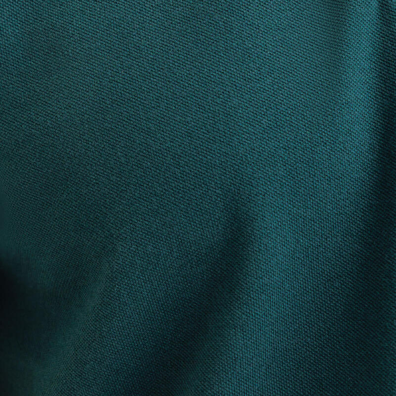 Tricou polo golf bumbac și poliester MW500 Verde închis Bărbați