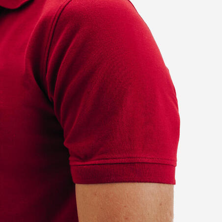 Поло чоловіче MW500 для гольфу бордове