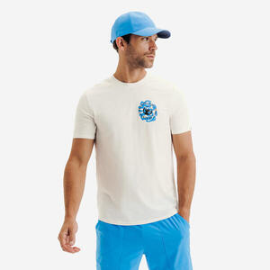 Camiseta de tenis hombre, TTS Soft blanco