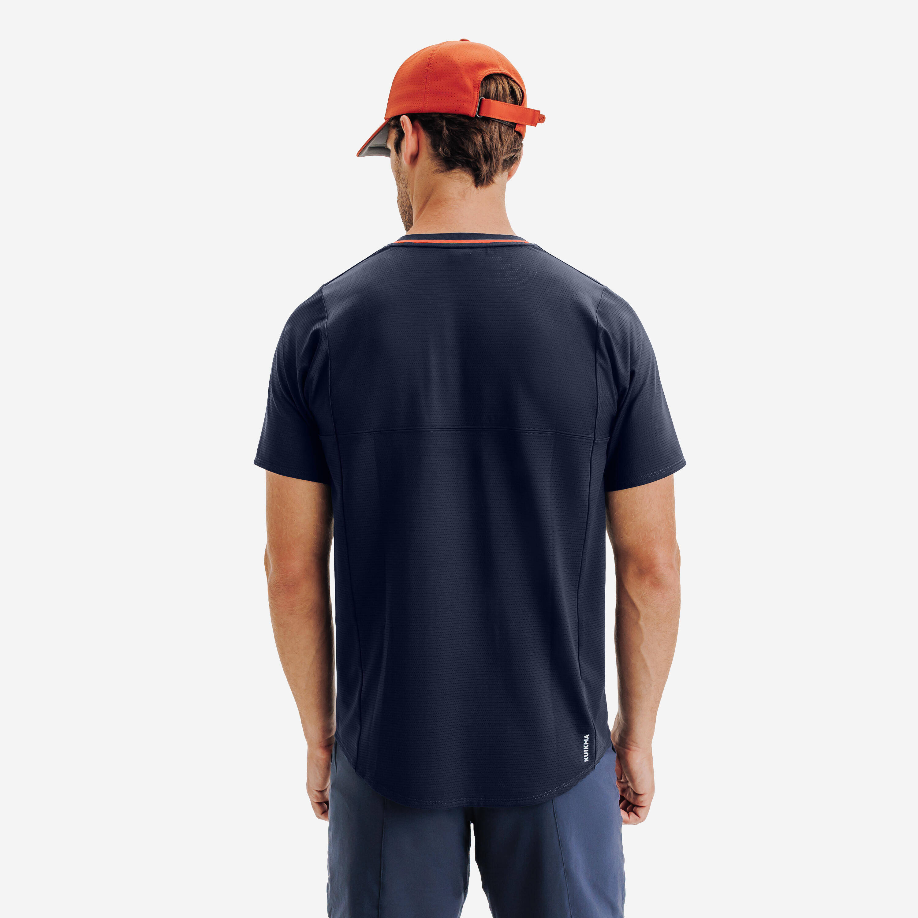 Men's Breathable Tennis T-Shirt Dry - Brown/Blue -  5