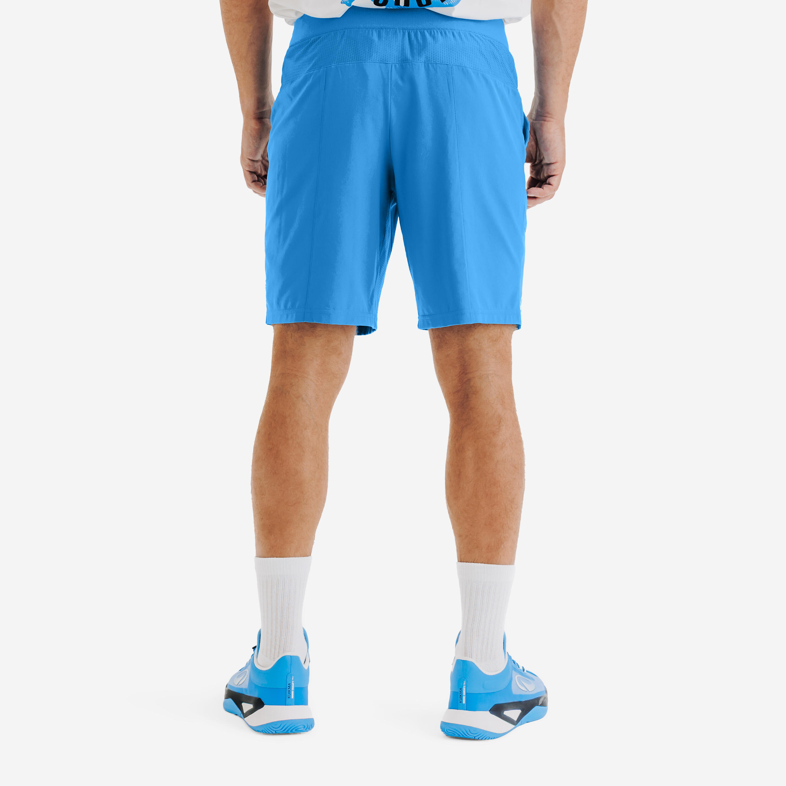 Short de tennis respirant homme, Dry 4/6