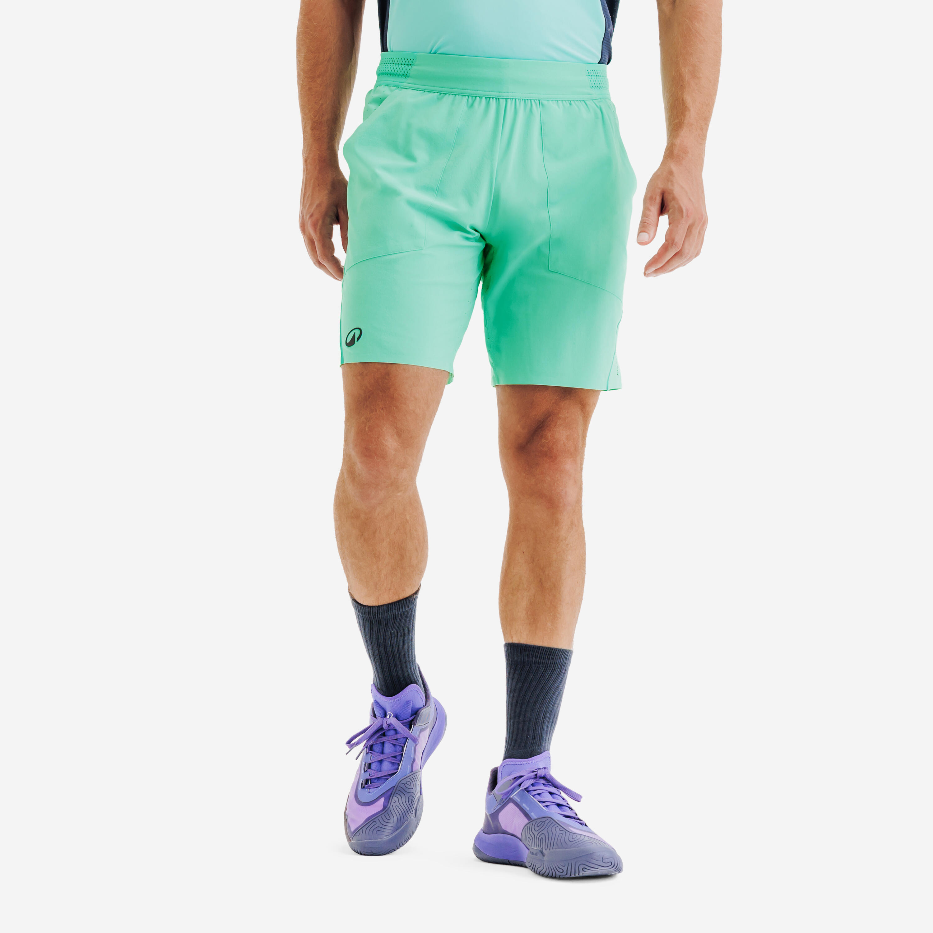 Men's Breathable Tennis Shorts Dry+ Gaël Monfils - Green