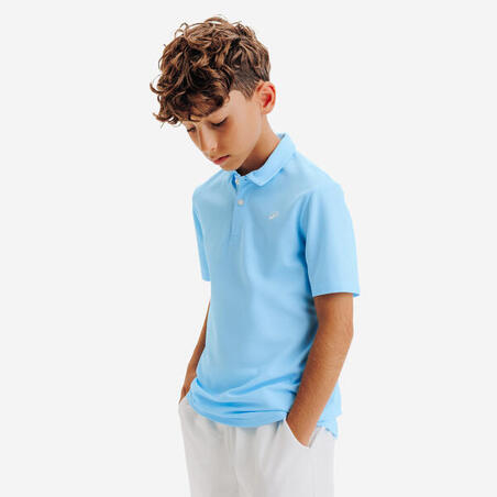 Поло дитяче WW500 для гольфу синє