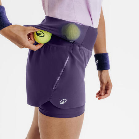 Шорти жіночі Dry для тенісу фіолетові