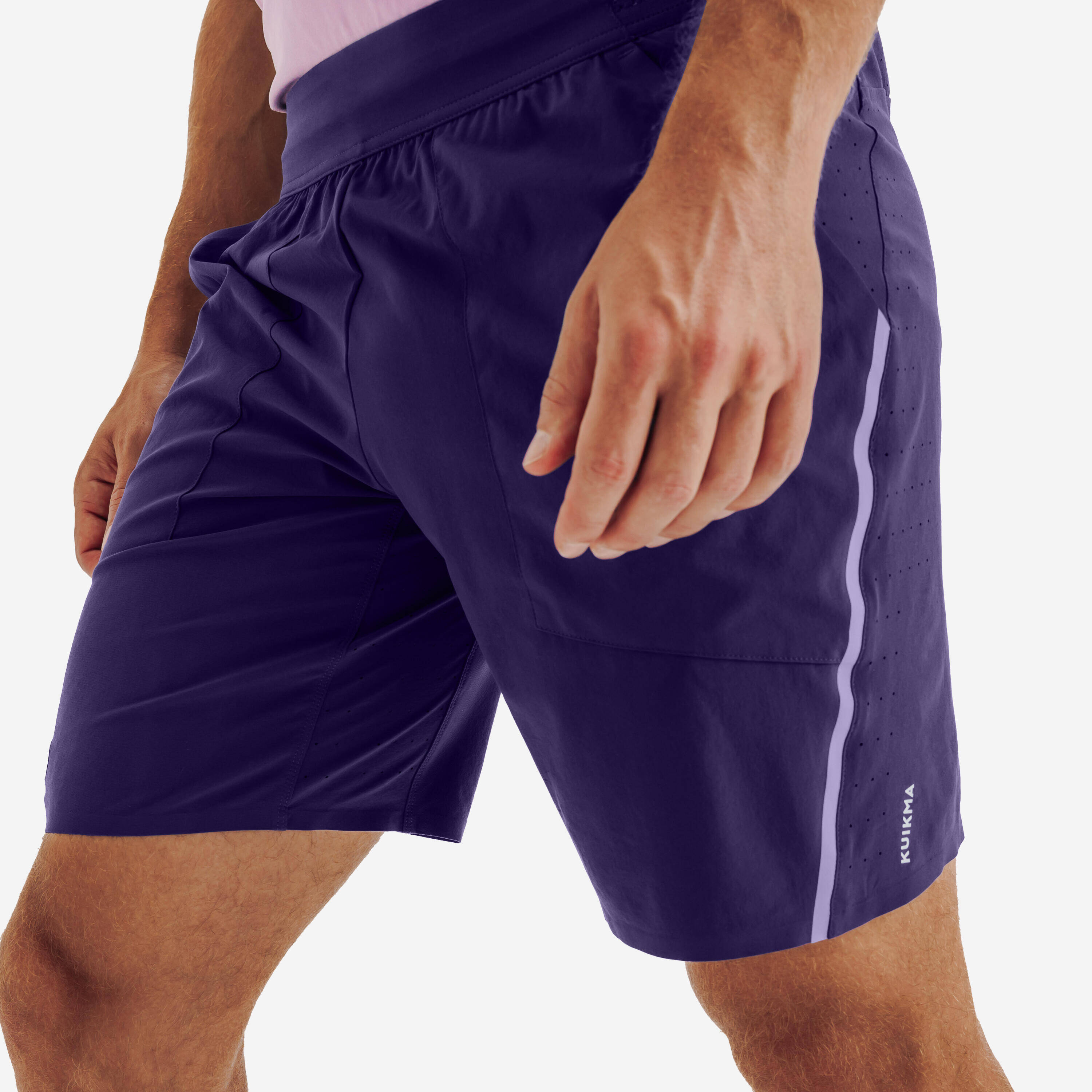 Men's Breathable Tennis Shorts Dry+ Gaël Monfils - Purple -  5