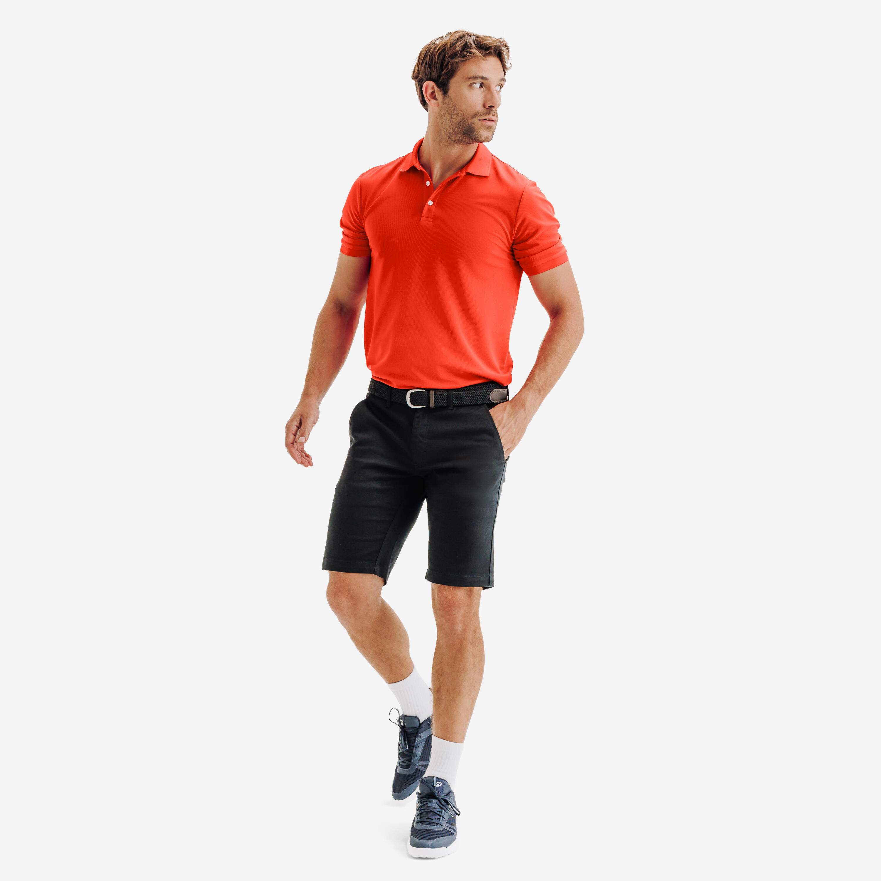 Polo de golf à manches courtes homme, WW 500 2/6