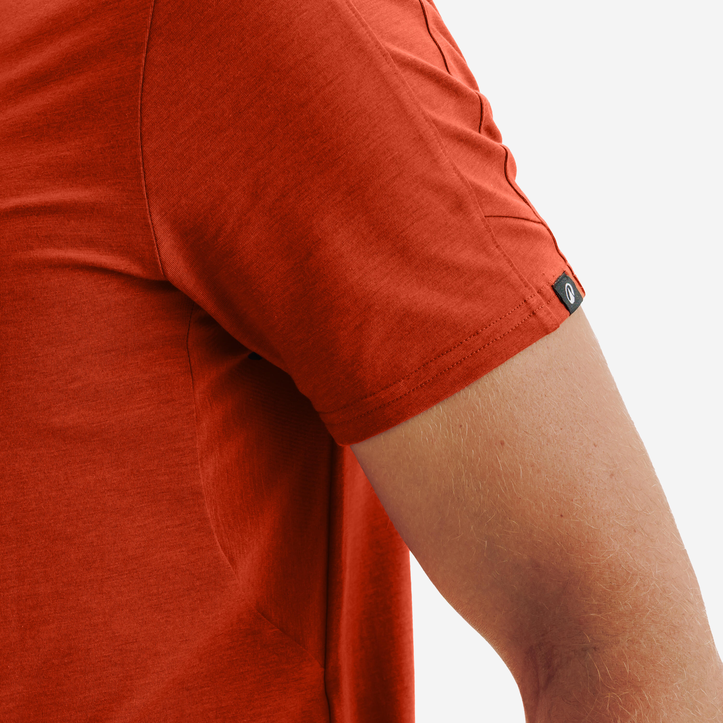 Herren-Tennis-T-Shirt, TTS Soft braun 10/11