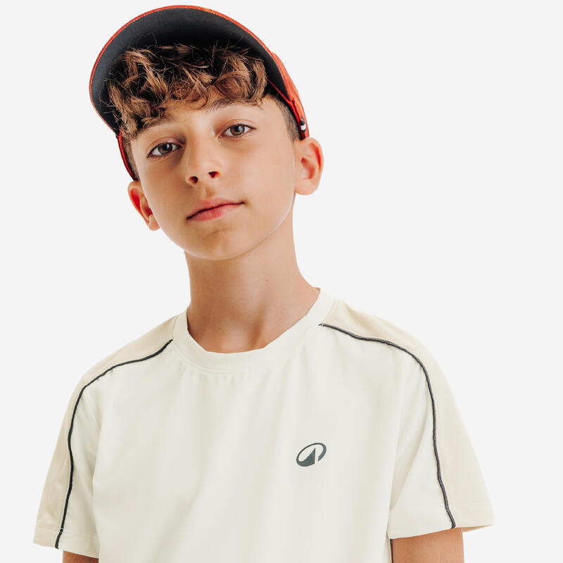 Tricou de tenis cu gule rotund TTS DRY Bej Copii
