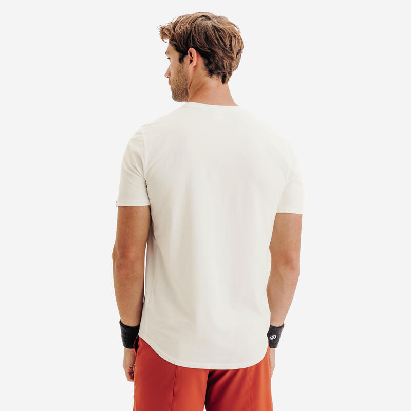 Erkek Tenis Tişörtü - Beyaz - TTS Soft