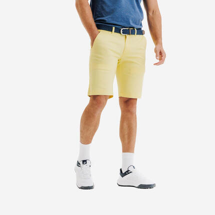 Herren Golf Bermuda Shorts Baumwolle - MW500 schwarz