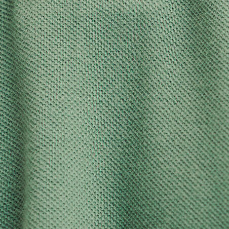 Поло чоловіче MW500 для гольфу зелене