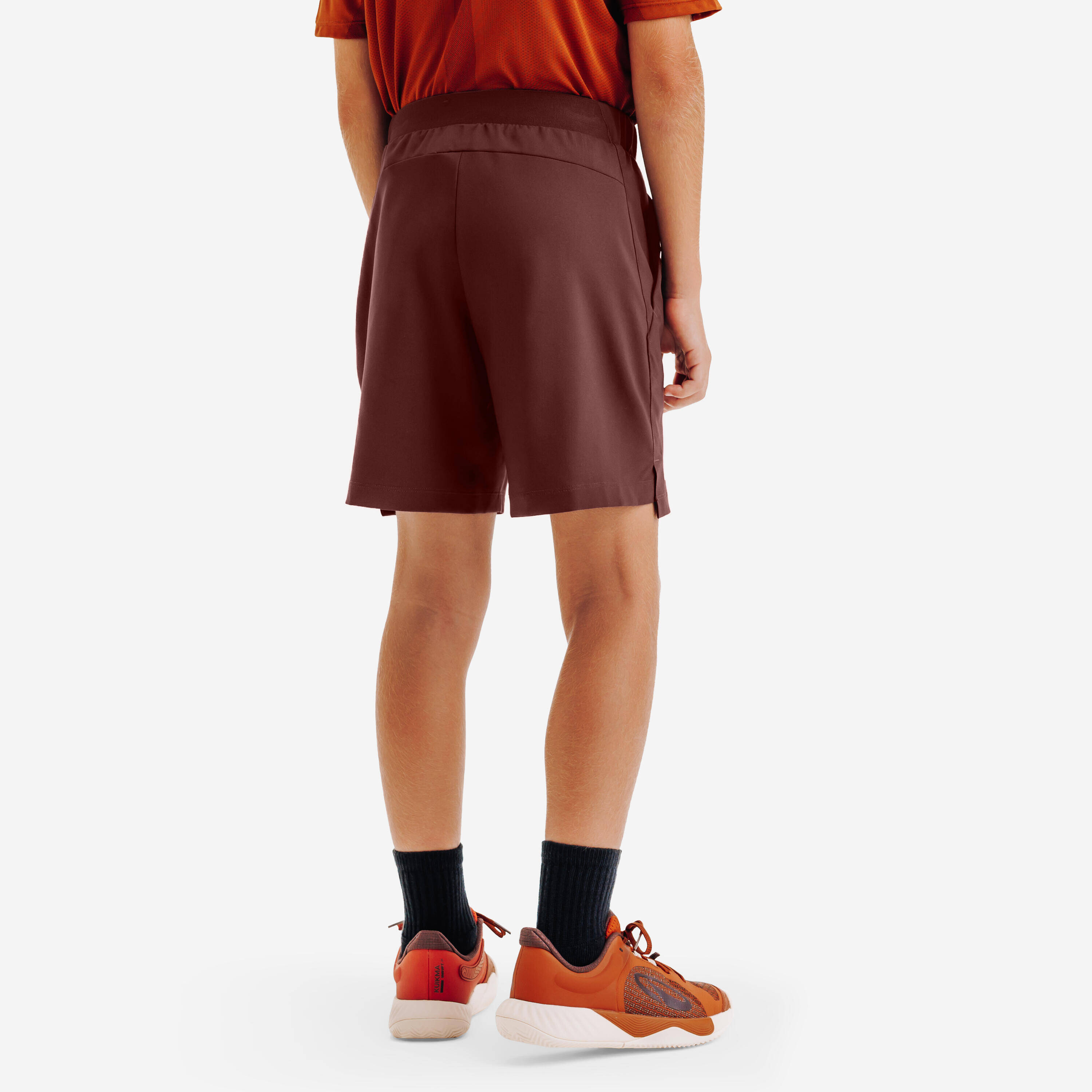 Kids' Tennis Shorts TSH Dry - Brown -  4