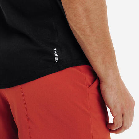 Футболка чоловіча Soft для тенісу чорна