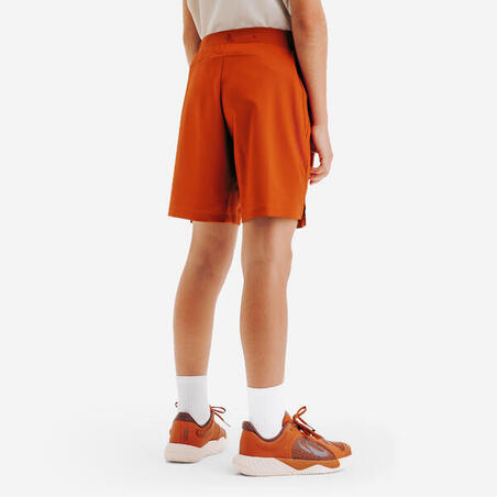 Шорти Dry для тенісу для хлопців помаранчеві
