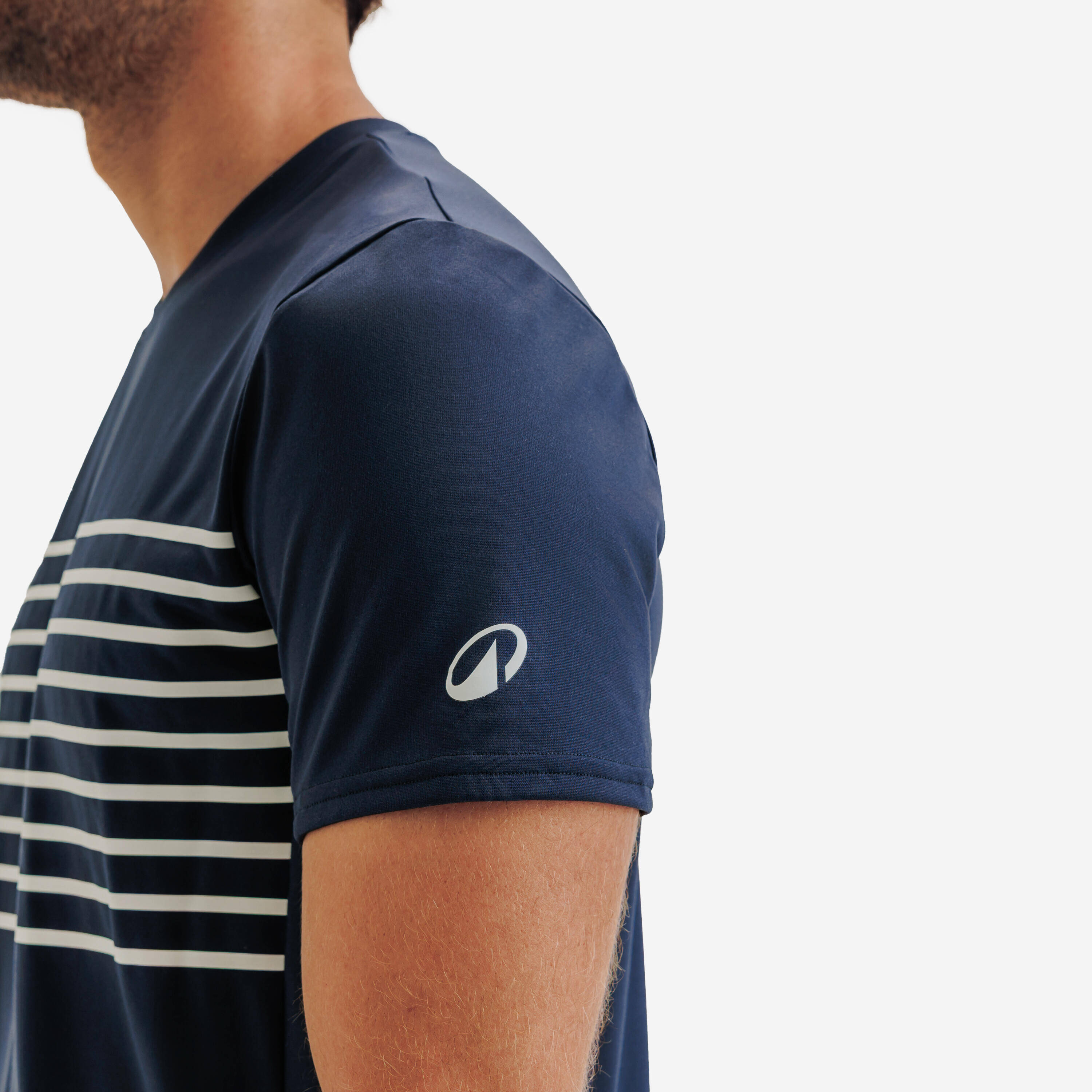 Men's Short-Sleeved Tennis T-Shirt TTS Essential - Blue -  5