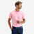 Polo de golf en coton polyester manches courtes homme - mw500 rose