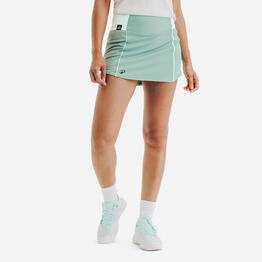 Jupe de tennis Hip ball Femme, TSkirt Dry Hip Ball vert