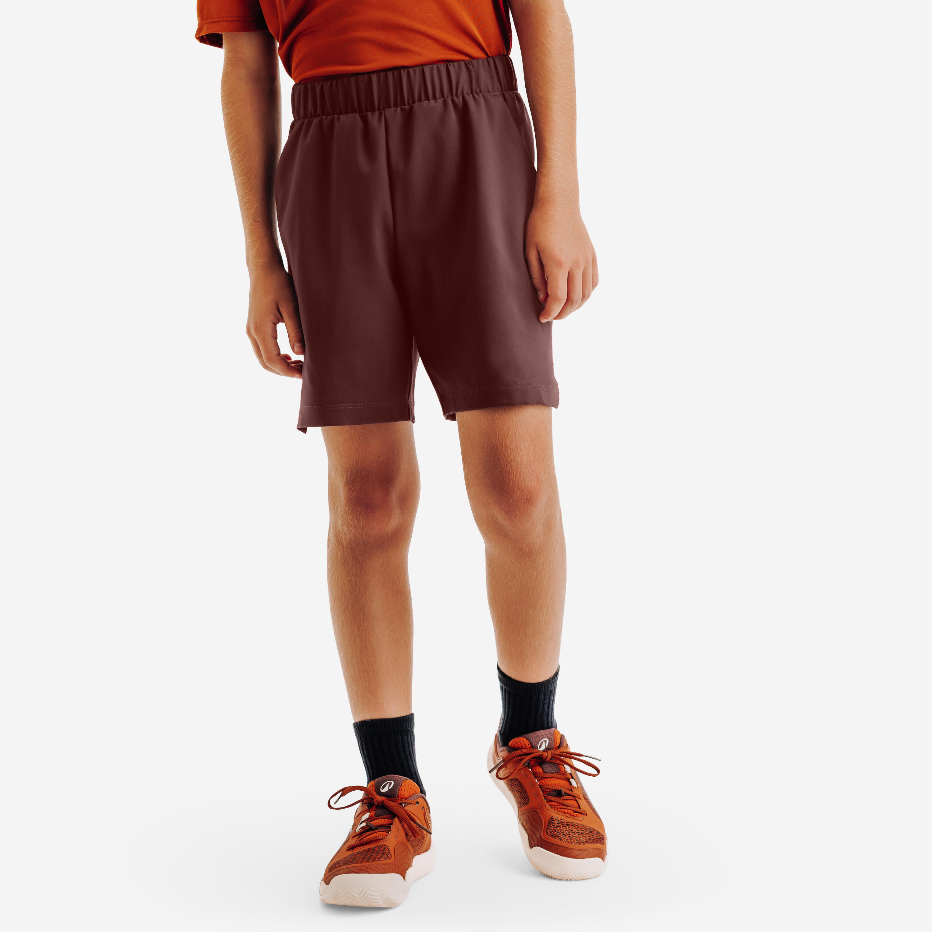 Kids' Tennis Shorts TSH Dry - Brown