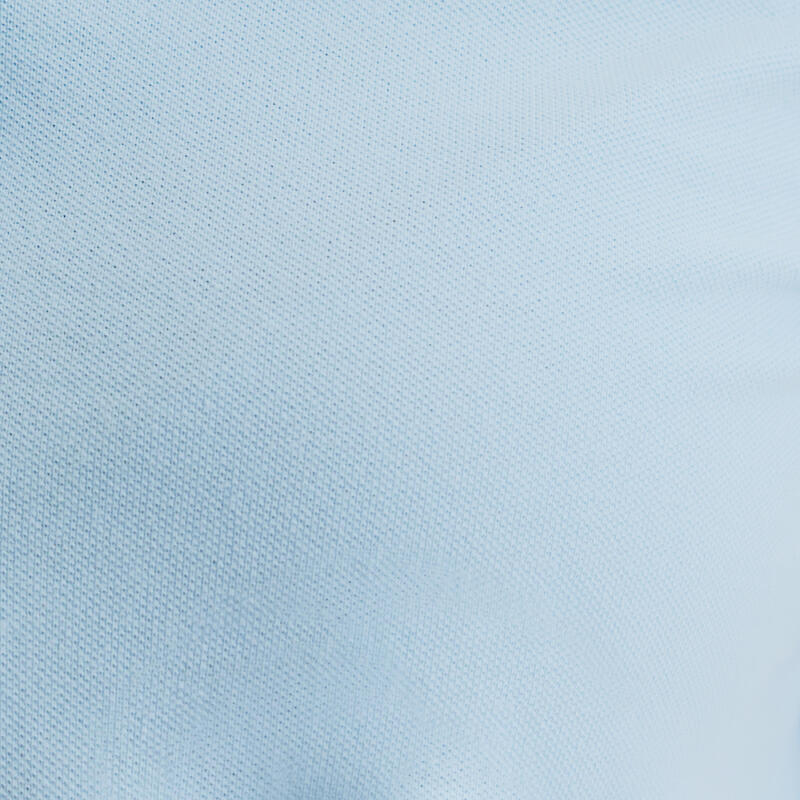 Tricou Polo bumbac și poliester golf MW500 Albastru Damă