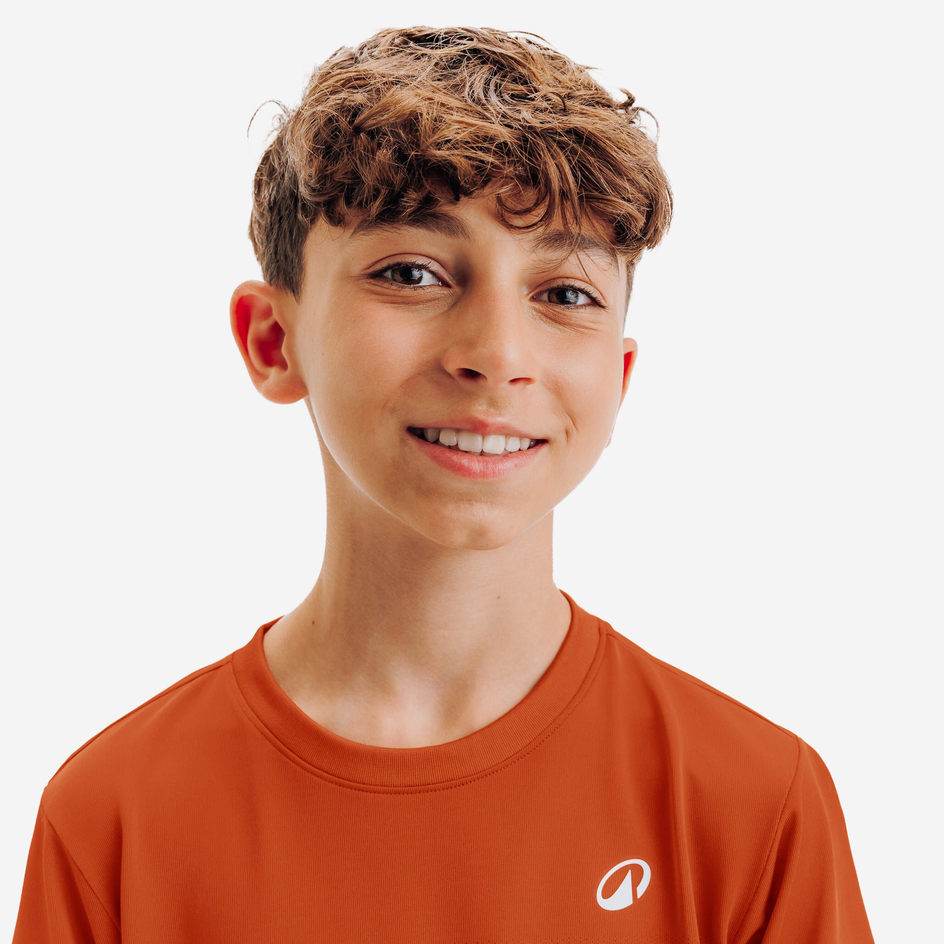 Kids' Tennis T-Shirt TTS Light JR - Brown -  5