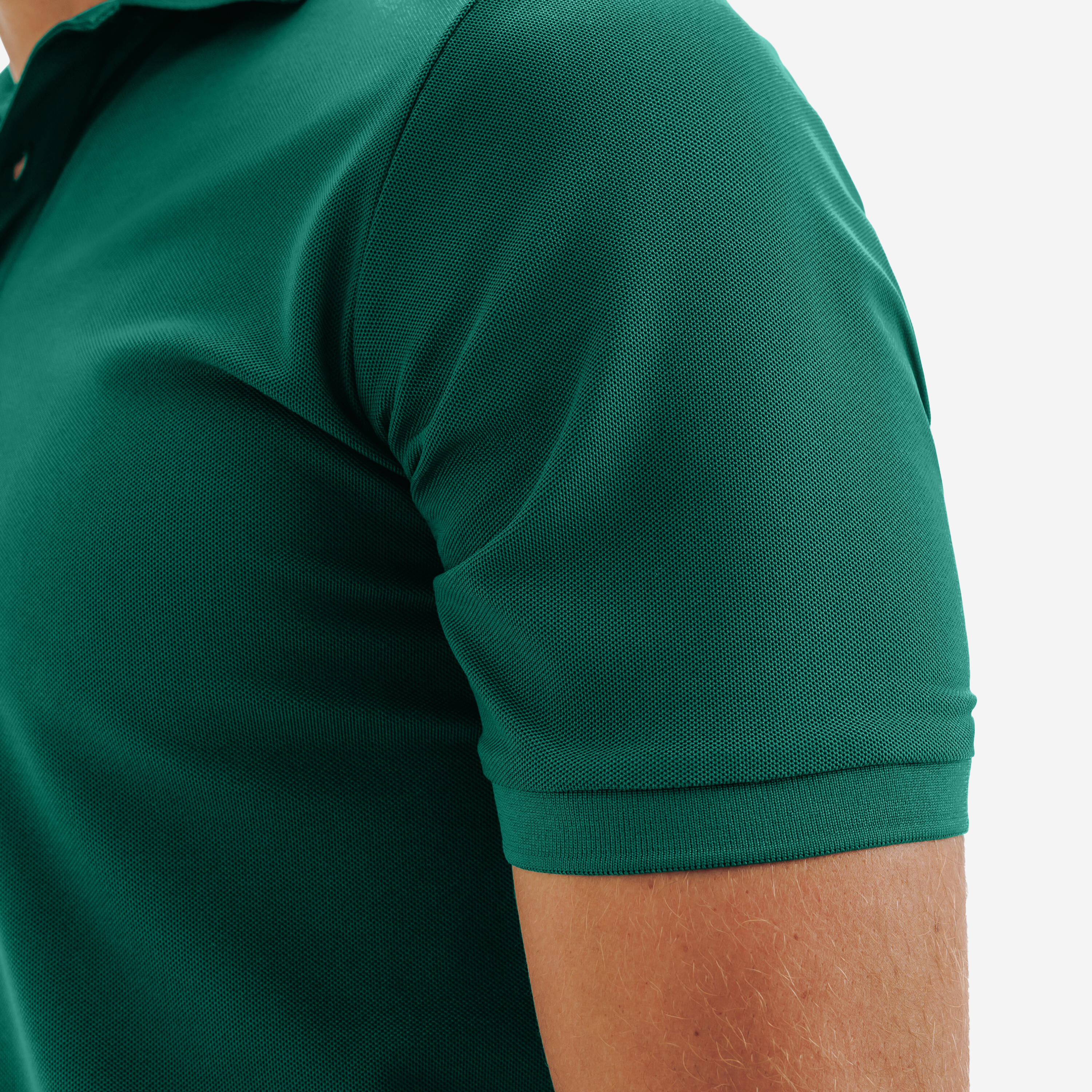 Polo de golf manga corta hombre, WW500 
verde 5/6