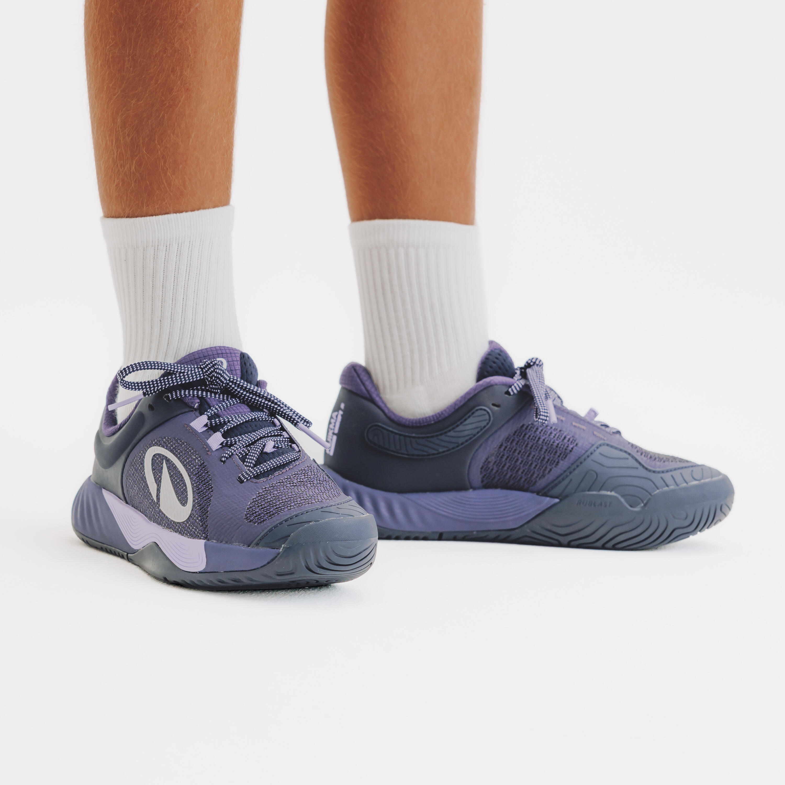 Scarpe tennis bambino multicourt UNRUPT JR lilla 6/6