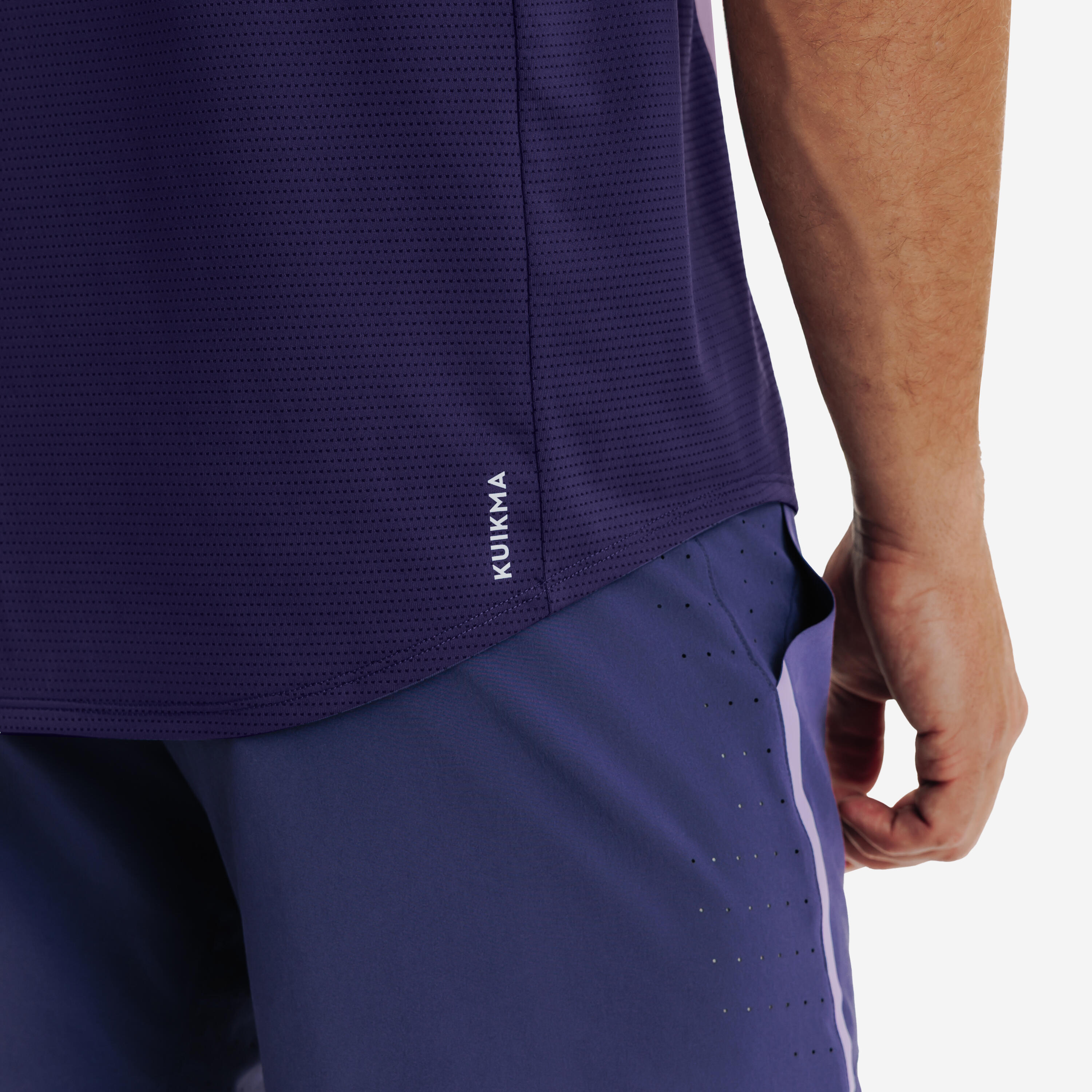 T-shirt de tennis respirant homme, Dry 5/7