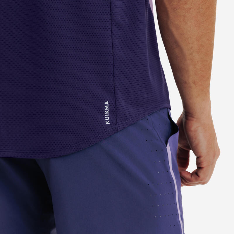 Tricou de tenis respirant Dry mov bărbați
