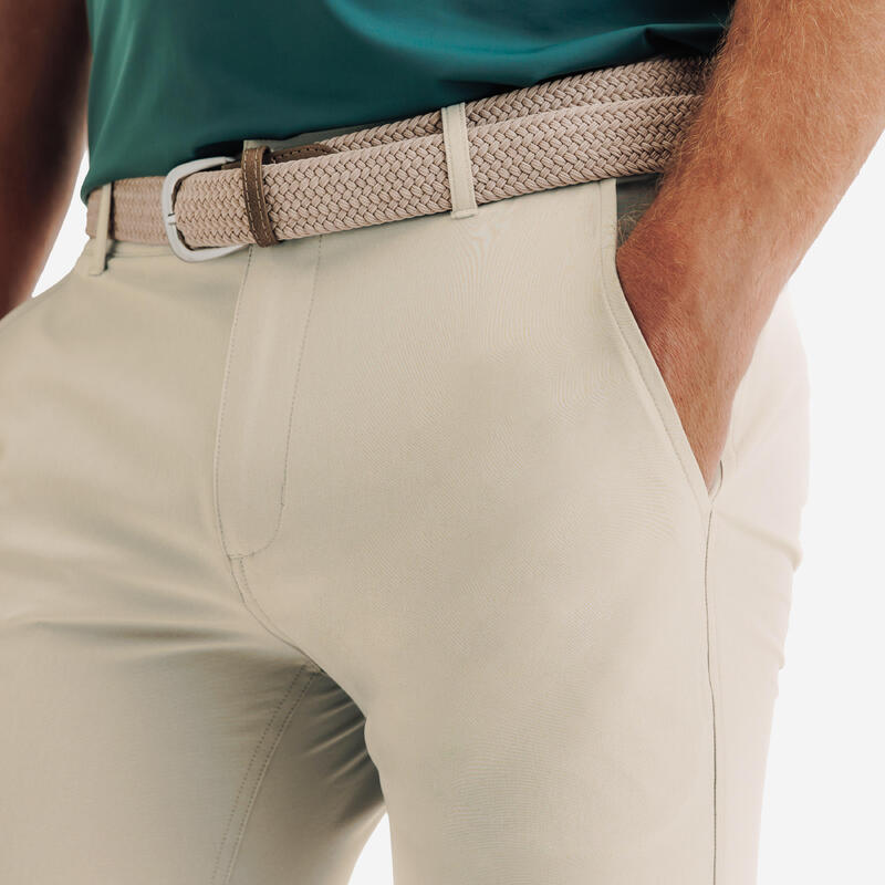 Erkek Golf Pantolonu - Bej - WW500