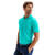 Polo golf manches courtes homme, WW500 turquoise