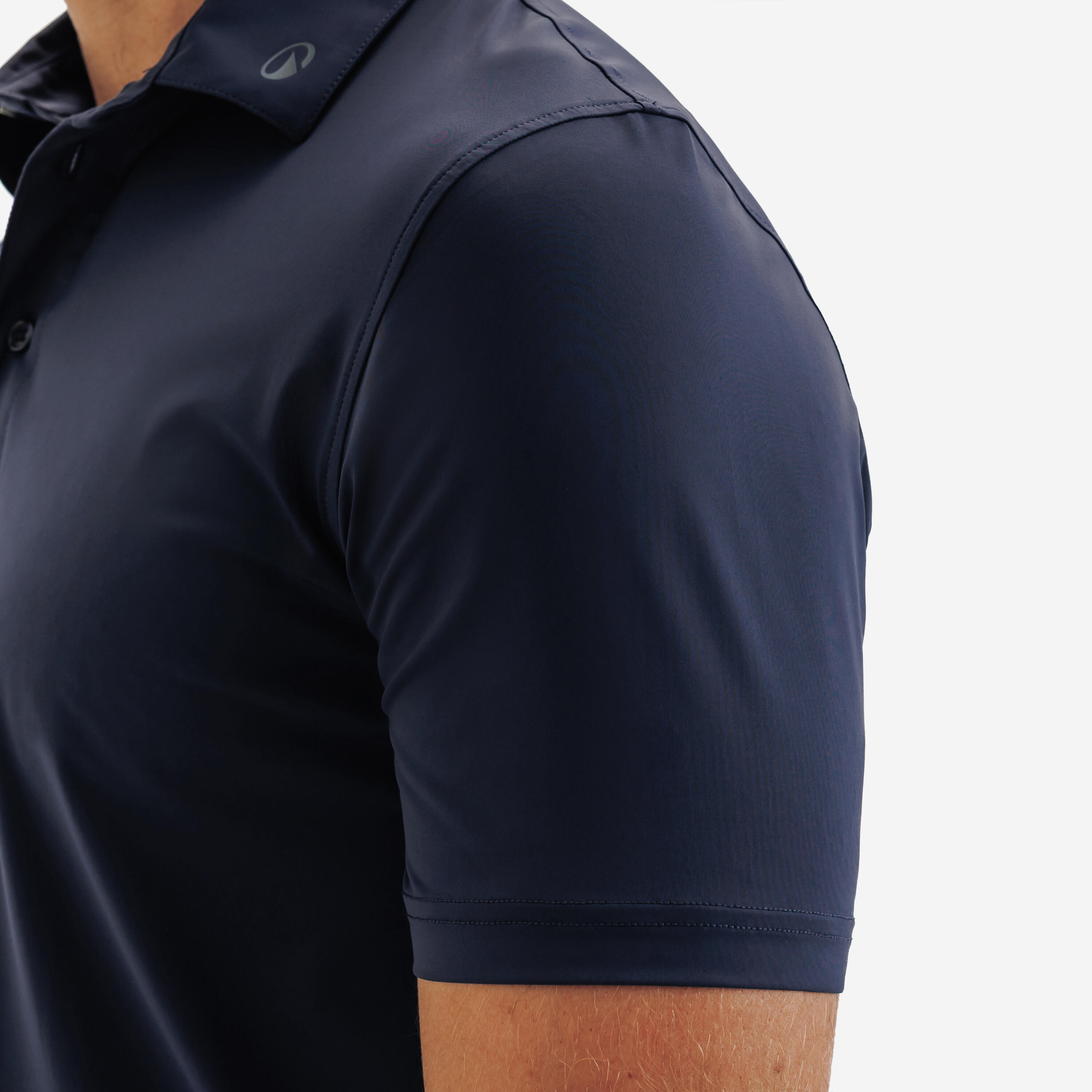 Men’s Synthetic and Breathable Short-Sleeved Golf Polo, WW 900 - INESIS