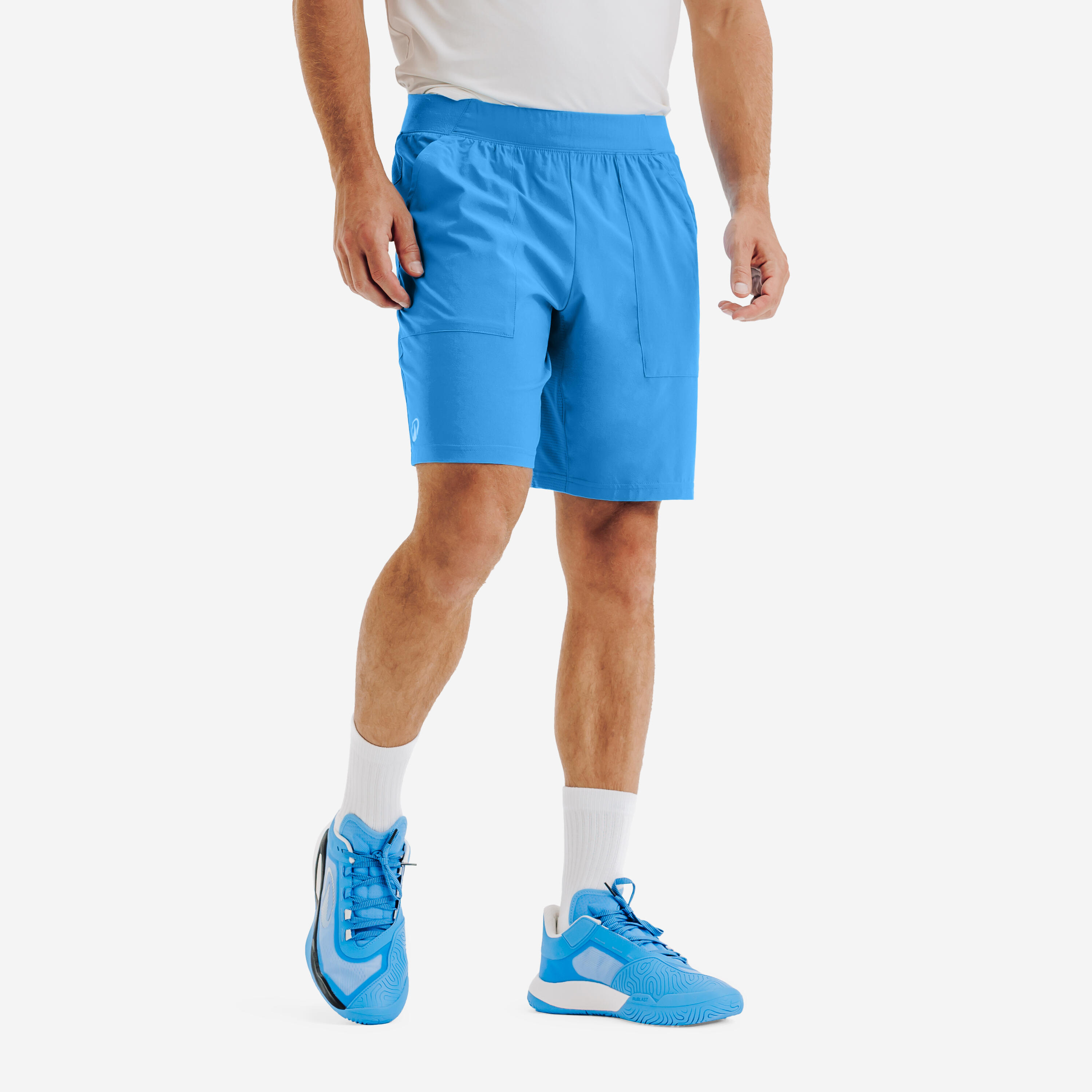 kuikma Men's Breathable Tennis Shorts Dry - Blue-picture-26