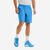 Short de tennis respirant homme, Dry bleu