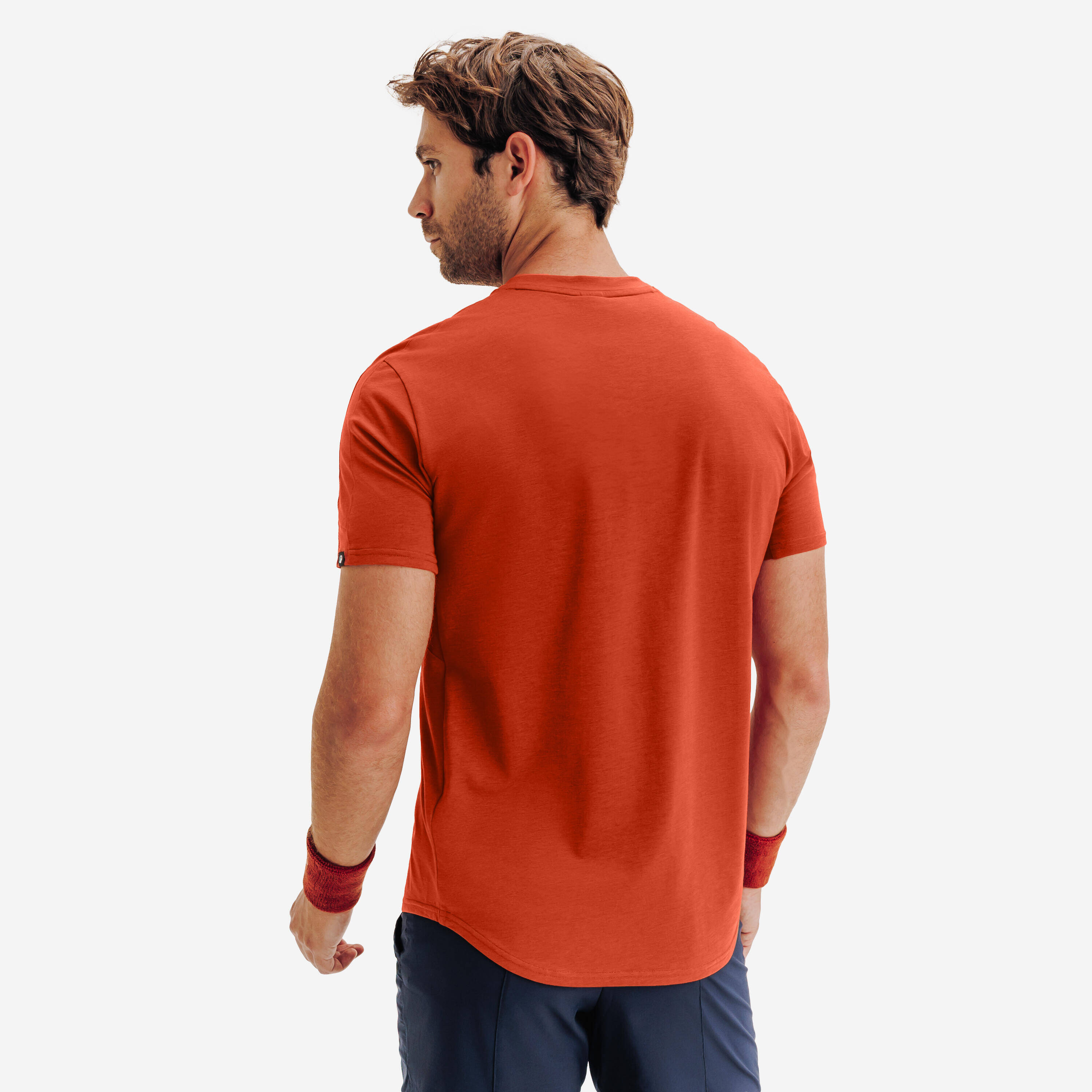 Men's Tennis T-Shirt TTS Soft - Brown -  5
