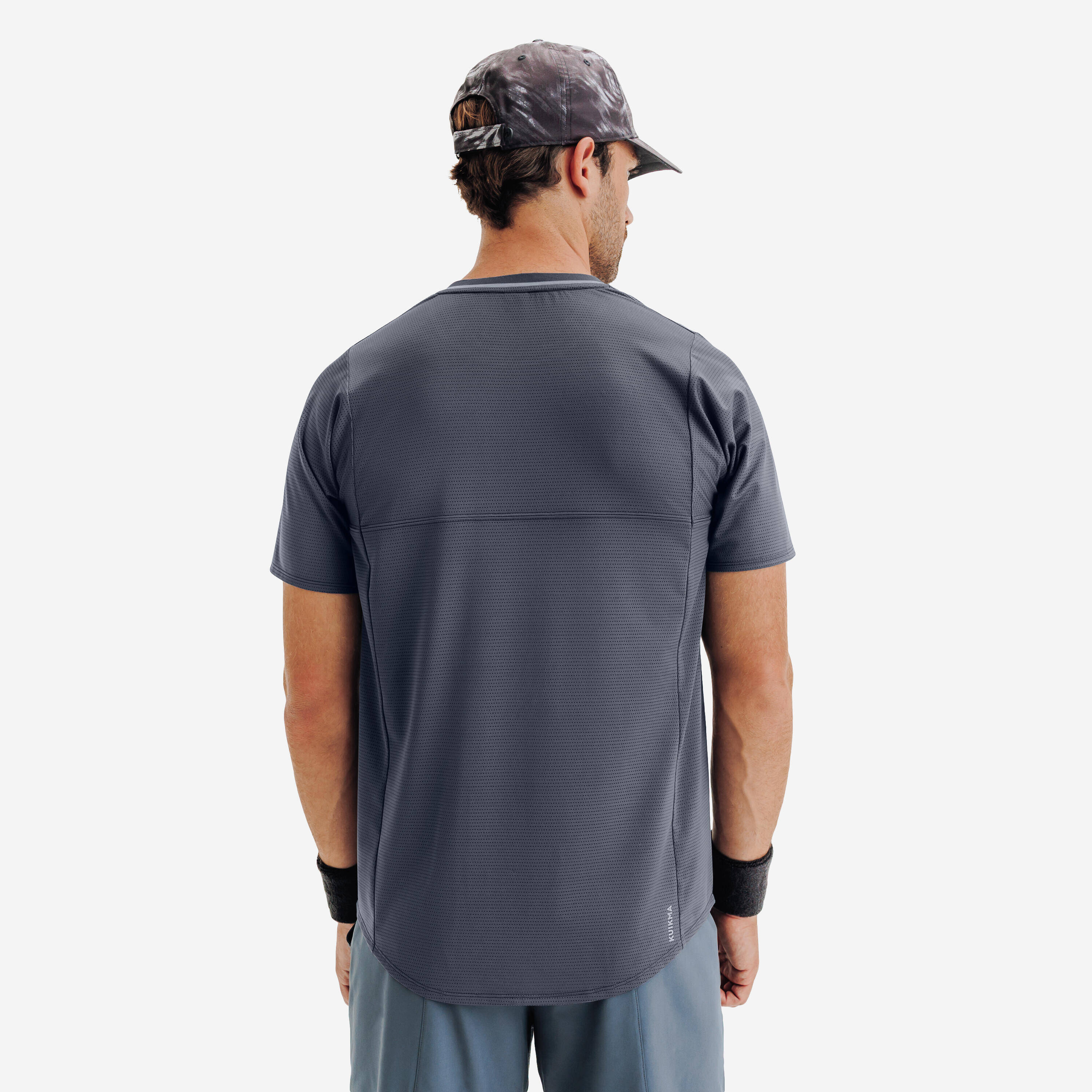 Men's Breathable Dry Tennis T-Shirt - Grey -  4