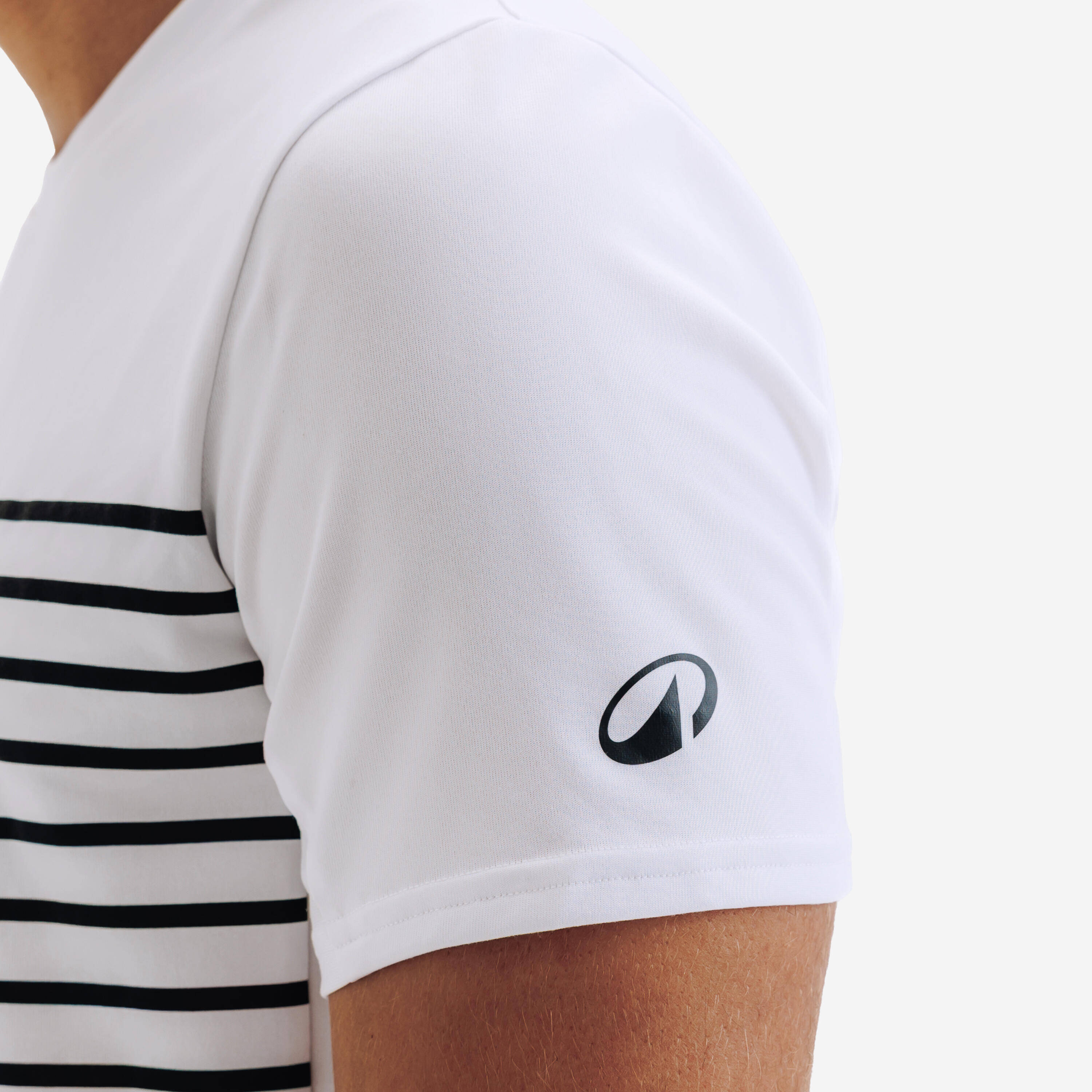 Men's Short-Sleeved Tennis T-Shirt TTS Essential - White -  5