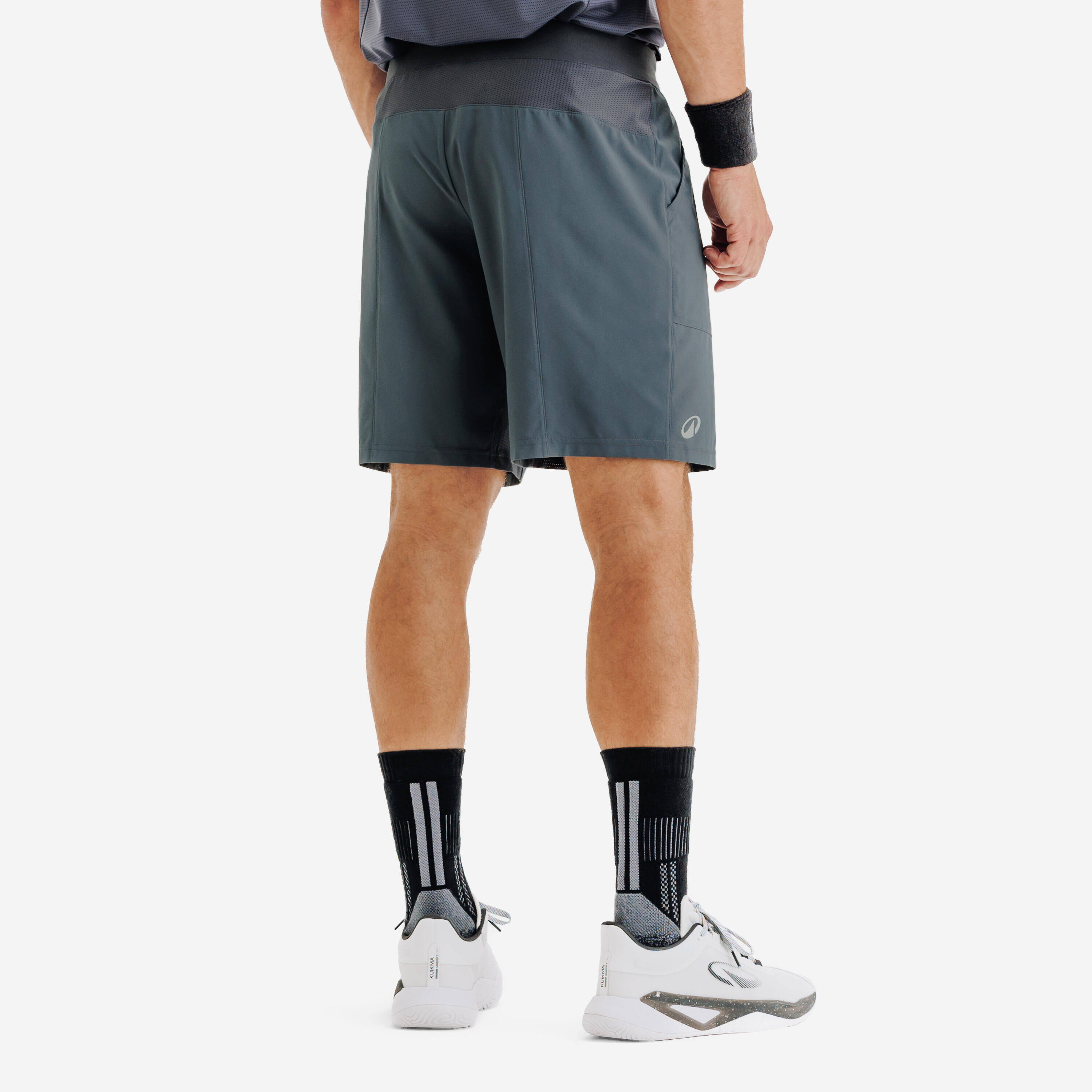 Men's Breathable Dry Tennis Shorts - Grey -  4