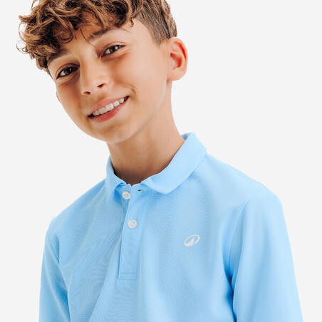 Поло дитяче WW500 для гольфу синє