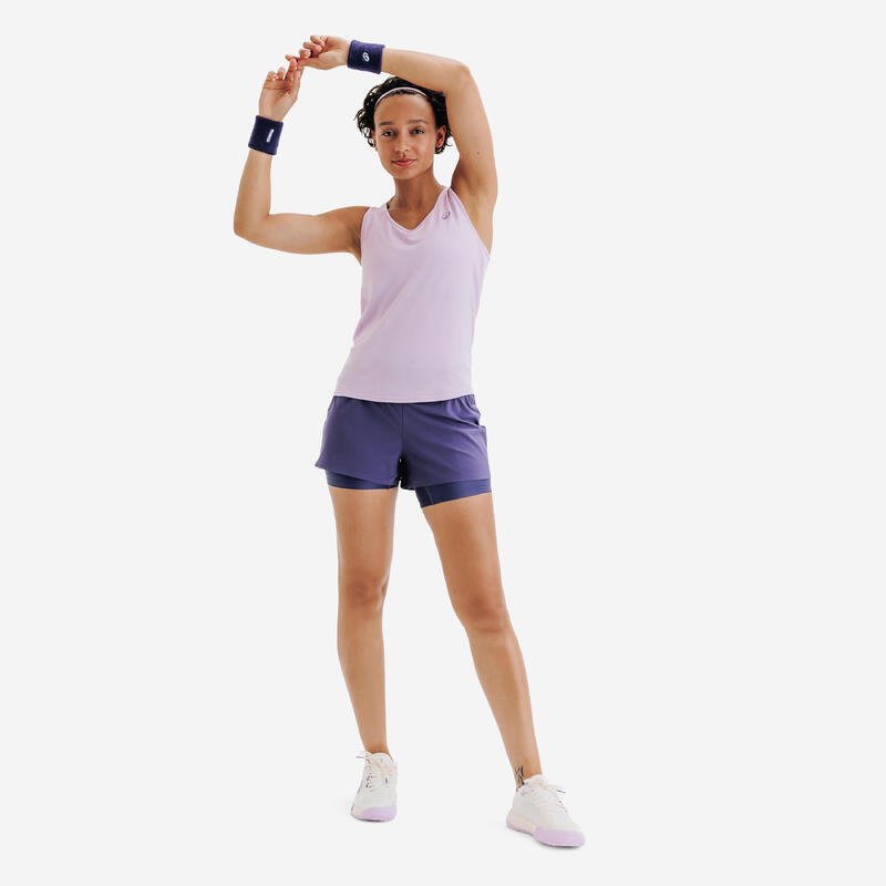 Maiou de tenis ușor TTK Light Mov Damă