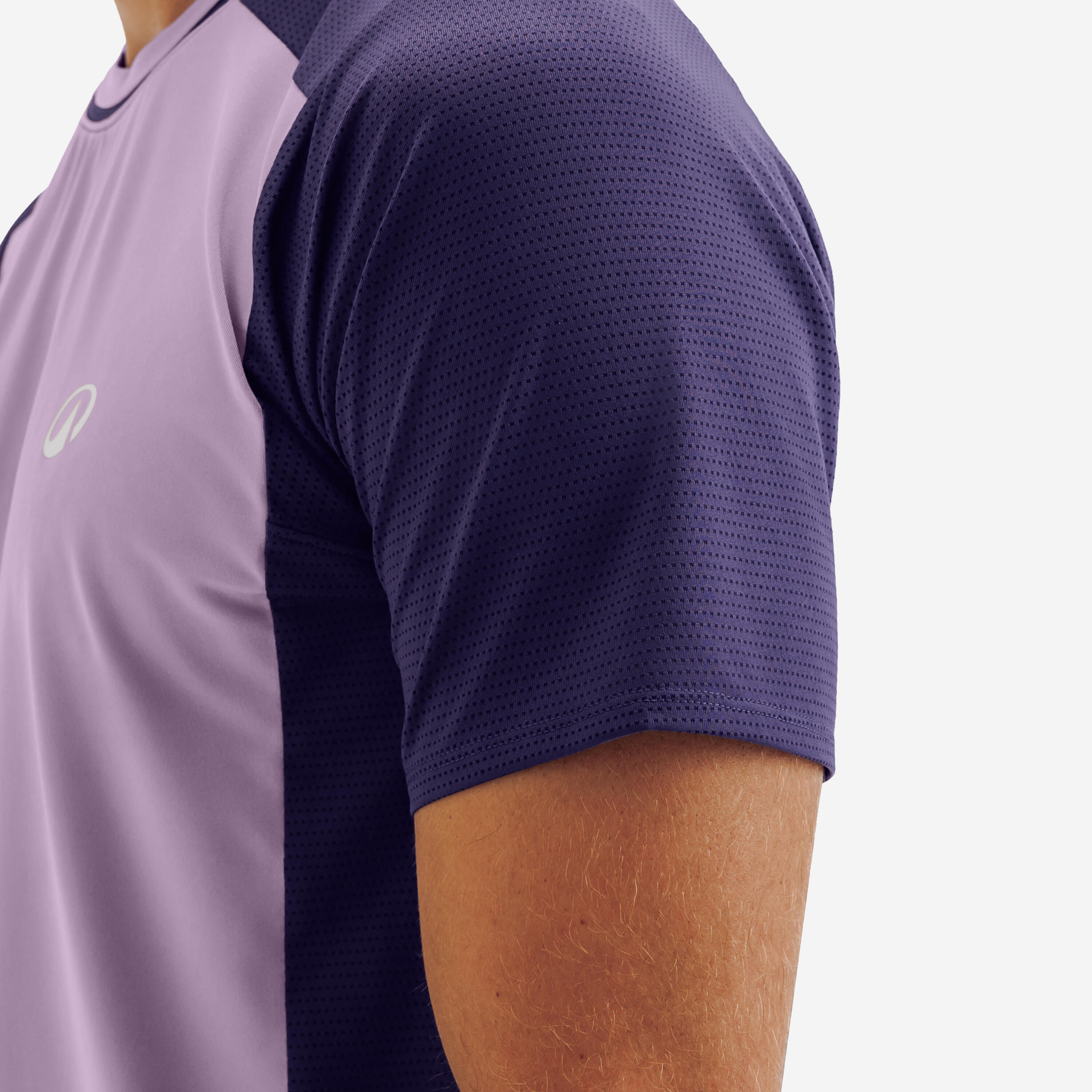 T-shirt de tennis respirant homme, Dry 6/7