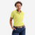 Polo golf en coton polyester manches courtes femme, MW500 jaune