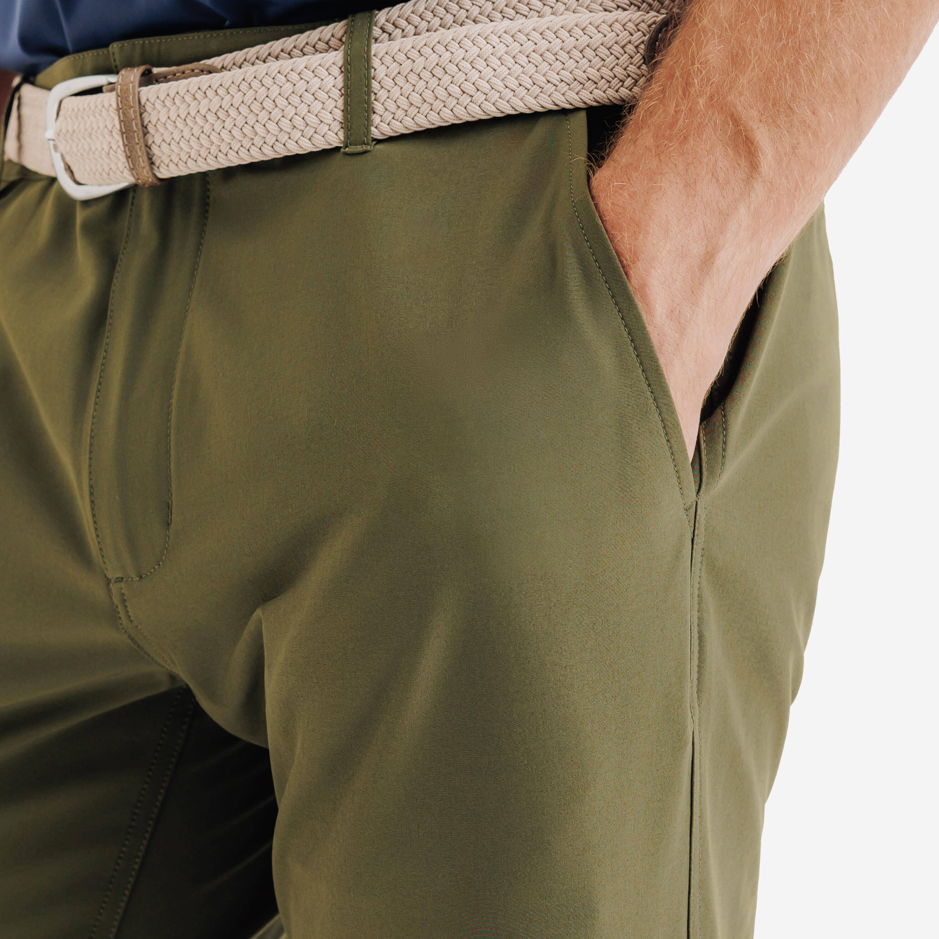 Men’s golf trousers WW500 green -  3