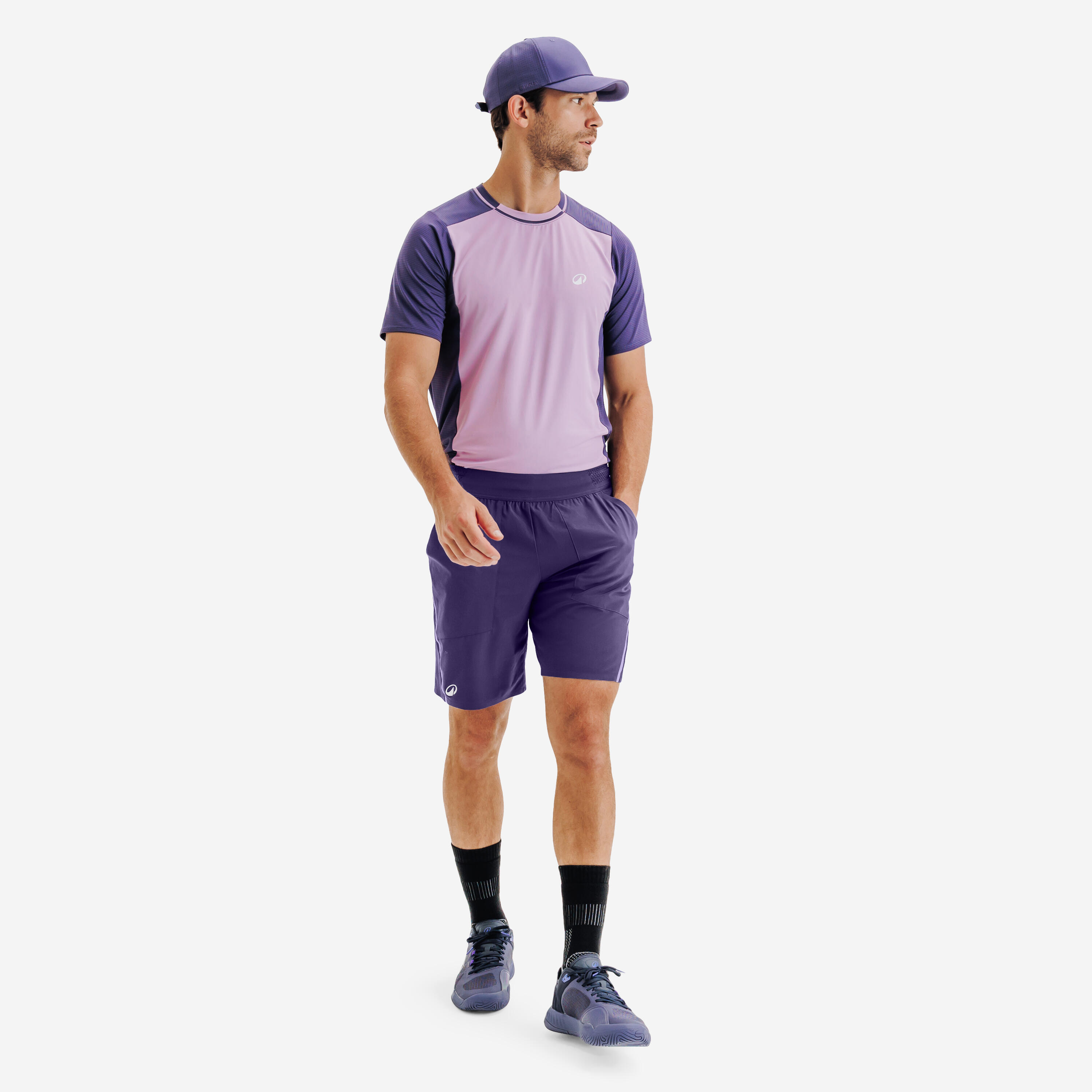 Short de tennis respirant homme, Dry+ Gaël Monfils - KUIKMA