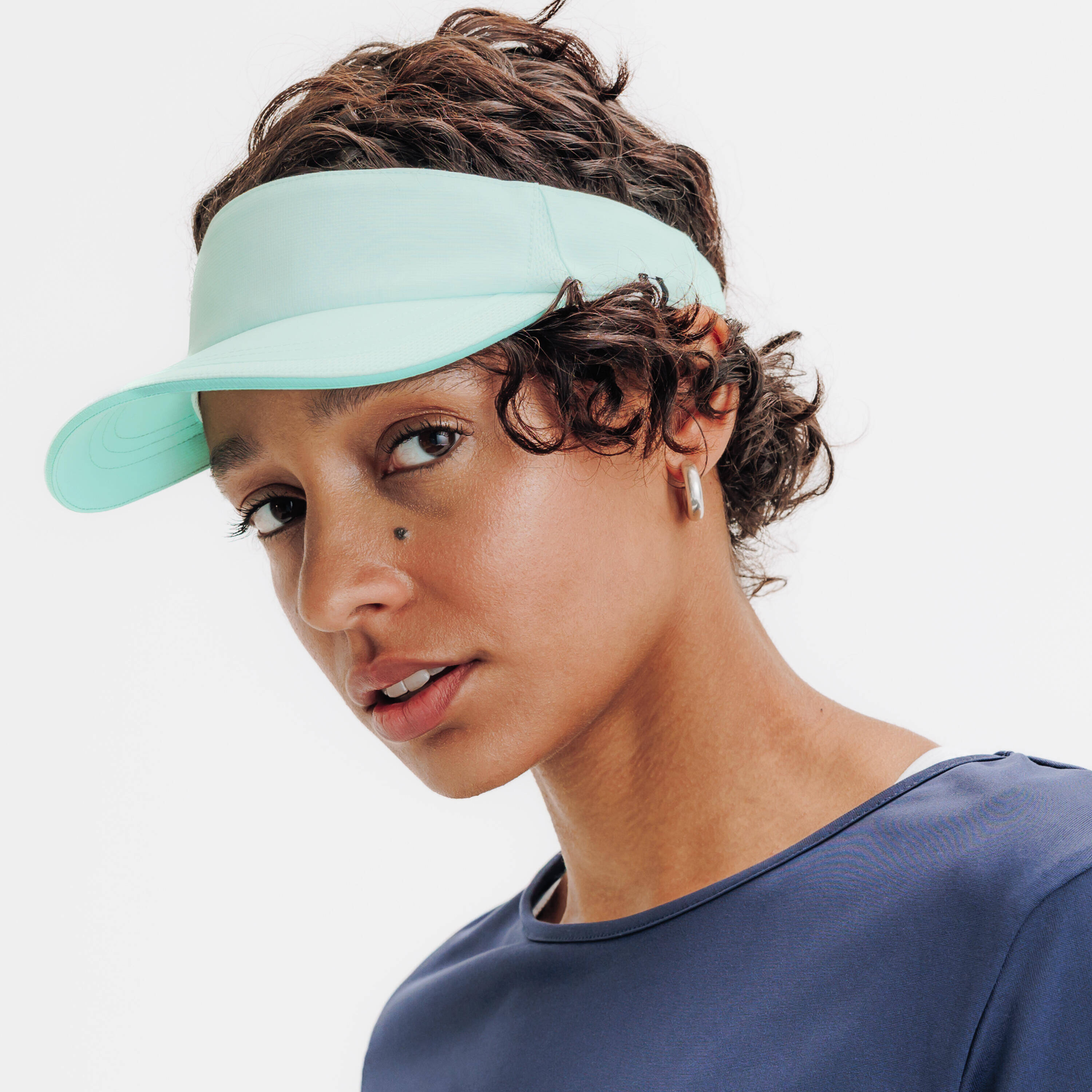 Tennis Visor TV 100 Size 56 - Green -  5